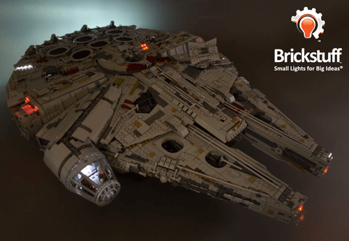 Brickstuff lighting kits for Lego.